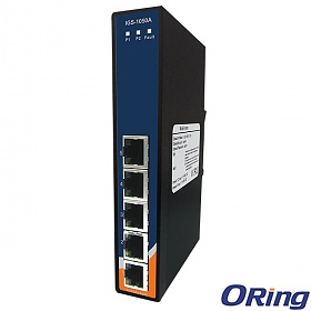 IGS-1050A, Switch przemysłowy niezarządzalny, DIN, 5x 10/1000 RJ-45, obudowa slim 