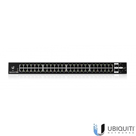 Switch zarządzalny, 48x 10/1000 RJ-45, 2x 100/1000 SFP. 2x slot 10G SFP+, 19" (Ubiquiti ES-48-Lite)