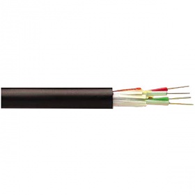 Kabel światłowodowy zewnętrzny do kanalizacji pierwotnej, 24x9/125, włókno G652D; powłoka PE, typ Z-XOTKtsdD