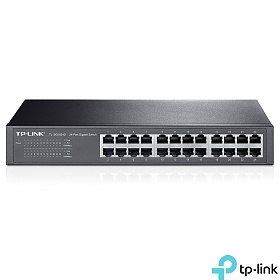 TP-Link TL-SG1024D, Switch gigabitowy, niezarzdzalny, 24x 1Gb RJ-45, 11,6" z uchwytami na 19"