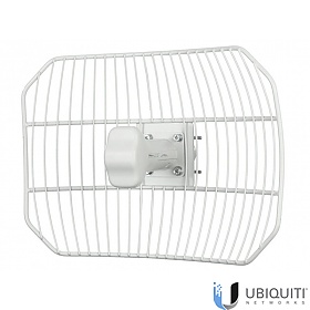 Ubiquiti AirGrid M5 27dBi 1x1 MIMO HP, Bezprzewodowy zewntrzny punkt dostpowy ze zintegrowan anten 27dBi