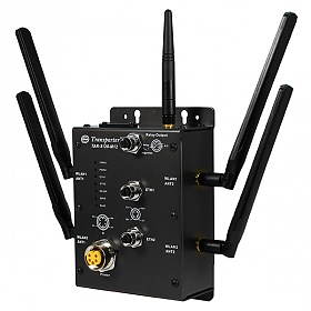 TAR-3120-M12, Bezprzewodowy router przemysłowy 3G, EN50155, 2x 10/100 LAN (M12) + 1x 802.11a/b/g (WLAN) + Modem GSM 