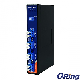 IBS-102FX-SS-LC, Bypass Switch, DIN, 4x LC Duplex 