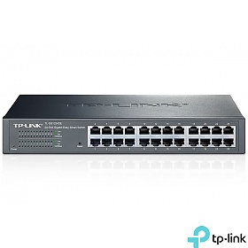 TP-Link TL-SG1024DE, Switch gigabitowy, inteligentny, 24x 1Gb RJ-45, 11,6" 19"