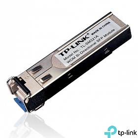 SFP WDM, 1Gb, LC SM, 10km, TX:1310nm, RX:1310nm (TP-Link TL-SM321A)