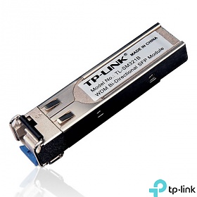 SFP WDM, 1Gb, LC SM, 10km, TX:1550nm, RX:1550nm (TP-Link TL-SM321B)