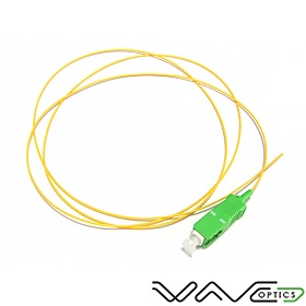 Pigtail SC/APC, SM, 9/125, 0,9mm, włókno G657A1, 2m
