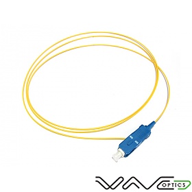 Pigtail światłowodowy SC/UPC, SM, 9/125, 0,9mm, włókno G652D, 1m