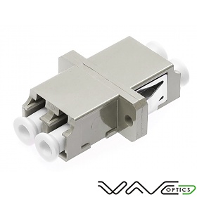 Adapter światłowodowy LC/UPC duplex, OM2, wielomodowy