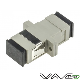 Adapter światłowodowy SC/UPC simplex, wielomodowy