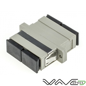 Adapter światłowodowy SC/UPC duplex, OM2, wielomodowy