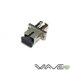 Adapter światłowodowy hybrydowy LC/UPC - SC/UPC simplex, jednomodowy