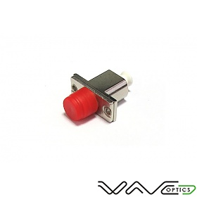 Adapter światłowodowy hybrydowy LC/UPC - FC/UPC simplex, jednomodowy
