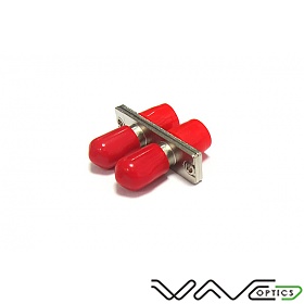 Adapter światłowodowy hybrydowy FC/UPC - ST/UPC duplex, wielomodowy