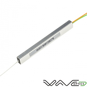 Splitter PLC 1:2, 0,9mm, włókno G657A, 1,5m, jednomodowy