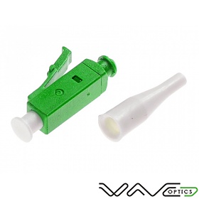 Złącze światłowodowe jednomodowe LC/APC, odgiętka 0,9 mm