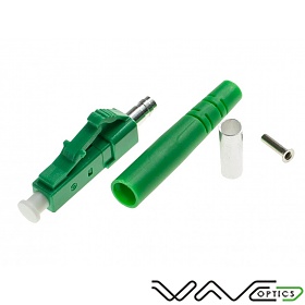 Złącze światłowodowe jednomodowe LC/APC, odgiętka 3,0 mm