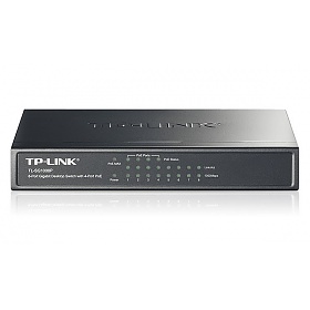 TP-Link TL-SG1008P, Switch gigabitowy, niezarządzalny, 8x 1Gb RJ-45, PoE
