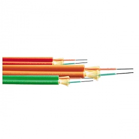 Kabel światłowodowy patchcordowy 2x50/125, OM2, 2,8mm, LSOH/LSZH