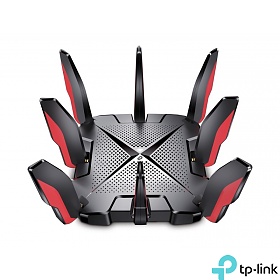 TP-Link Archer GX90, Bezprzewodowy router trzypasmowy Tri-band AX6600, standard AX, 6600Mb/s, gigabitowe porty Ethernet, MU-MIMO