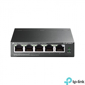 TP-Link TL-SF1005LP, Switch niezarządzalny, 5x 10/100 RJ-45, PoE, desktop
