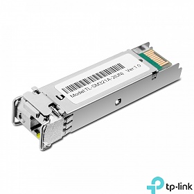 TP-Link TL-SM321A-2, Moduł dwukierunkowy SFP 1x 1000 Mbps LC SM, 2 km, TX: 1550 nm