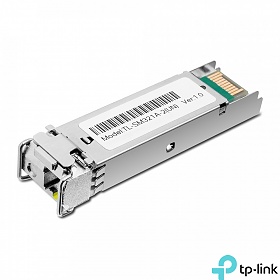 TP-Link TL-SM321A-2, Modu dwukierunkowy SFP 1x 1000 Mbps LC SM, 2 km, TX: 1550 nm