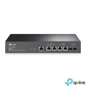 TP-Link TL-SX3206HPP, Switch zarządzalny, 6x 10G RJ-45, 2x SFP+, PoE++, 11,6" z uchwytami na 19"