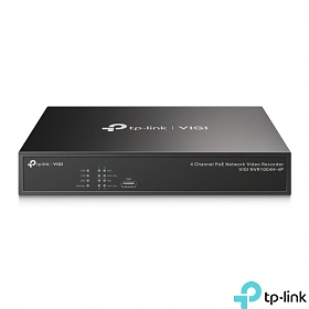 TP-Link VIGI NVR1004H-4P, Czterokanałowy sieciowy rejestrator wideo z PoE+