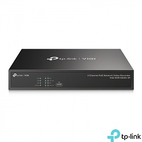 TP-Link VIGI NVR1004H-4P, Czterokanaowy sieciowy rejestrator wideo z PoE+