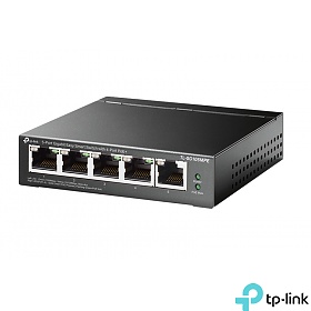 TP-Link TL-SG105MPE, Switch inteligentny, 5x 10/100/1000 RJ-45, PoE+, desktop