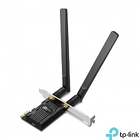 TP-Link Archer TX20E, Dwupasmowa bezprzewodowa karta sieciowa PCI-Express AX1800, standard AX, 1800Mbps, Wi-Fi 6, Bluetooth 5.2