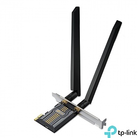 TP-Link Archer TBE400E,Trzypasmowa bezprzewodowa karta sieciowa PCI-Express BE6500, standard BE, 6500Mbps, Wi-Fi 7, Bluetooth 5.4