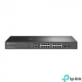 TP-Link SG3218XP-M2, Switch zarządzalny, 16x 2,5G, 2x slot 10G SFP+, PoE+, 19"