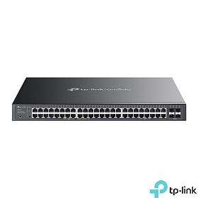 TP-Link SG2452LP, Switch inteligentny, 48x 10/100/1000 RJ-45, 4x slot SFP, PoE+, 19"