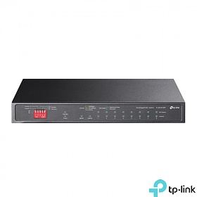 TP-Link TL-SG1210PP, Switch niezarządzalny, 9x 10/100/1000 RJ-45, 1x slot SFP, PoE++, desktop