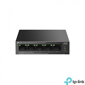 TP-Link LS105GP, Switch niezarządzalny, 5x 10/100/1000 RJ-45, PoE+, desktop