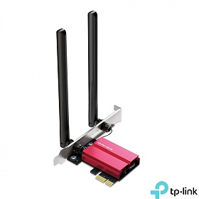 Trzypasmowa karta sieciowa PCI Express, Bluetooth 5.3, Wi-Fi 6E AXE5400 (TP-Link Mercusys MA86XE)