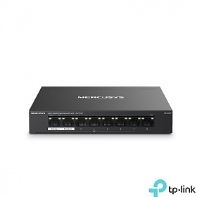 TP-Link Mercusys MS108GP, Switch niezarządzalny, 8x 10/100/1000 RJ-45, PoE+, desktop