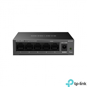 TP-Link Mercusys MS105GS, Switch niezarządzalny, 5x 10/100/1000 RJ-45, desktop