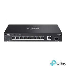 Switch zarządzalny, 8x 2,5G, 1x slot 10G SFP+, PoE++, 19" (TP-Link ES210XPP-M2)