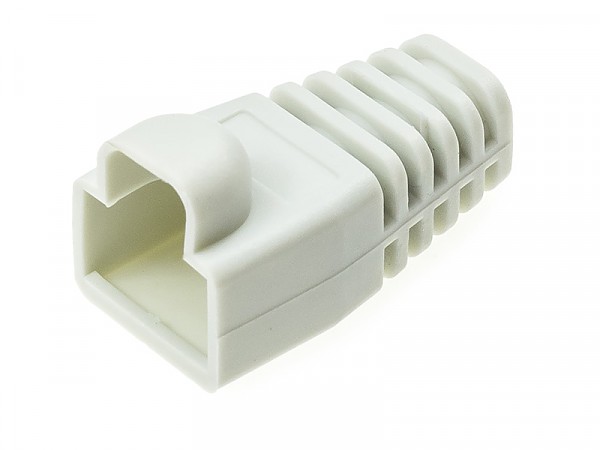 Osłonka wtyku RJ-45 (8p8c), szara