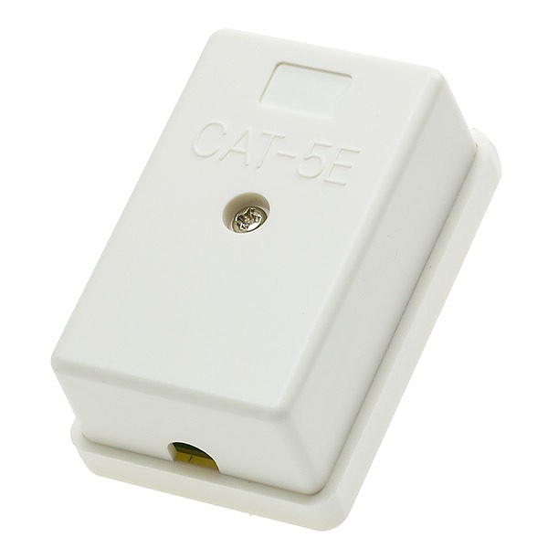Puszka natynkowa RJ-45, kat5e, UTP, skręcana, PN-K5-8B