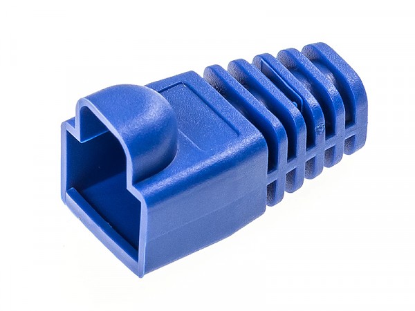 Osłonka wtyku RJ-45 (8p8c), niebieska