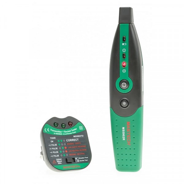 Mastech MS5902 - Lokalizator bezpieczników oraz tester gniazdek sieciowych 