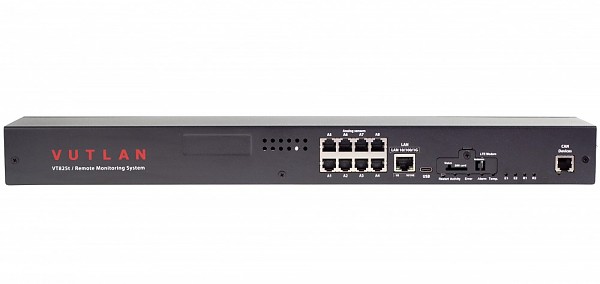 Kontroler IP 19" 1U; 8x analog; 16x wejść bezpotencjałowych; 1x CAN (Vutlan VT825G) 