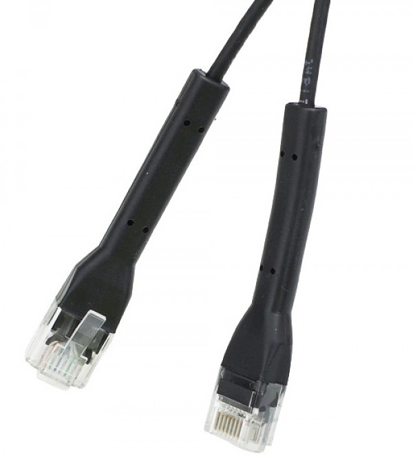 Patchcord UTP-K6a; 0,25 m; czarny; LSOH/LSZH, ultra flex 