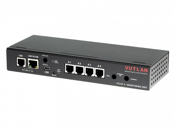 Kontroler IP MINI; 4x analog; 4x styki bezpotencjałowe; 1x CAN; 48V DC (Vutlan VT335 S DC) 
