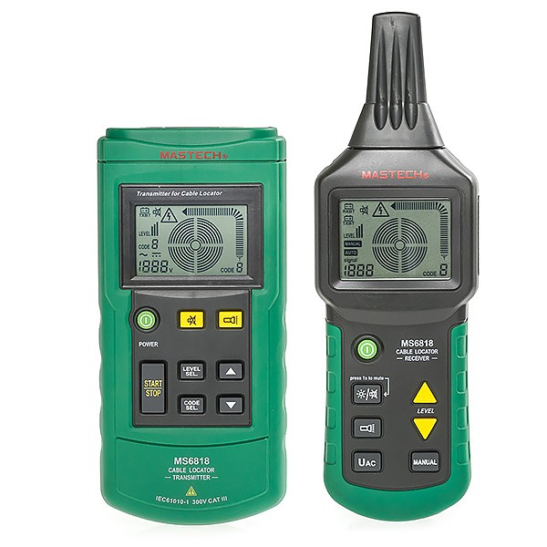 Mastech MS6818 - Profesjonalny lokalizator przewodów 