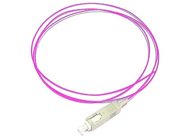 Pigtail SC/UPC, MM, 50/125, 0,9mm, włókno OM4, 1m 